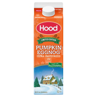 Hood Pumpkin Eggnog - 32 Oz - Image 3