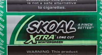 Skoal Extra Long Cut Wintergreen - 1.2 OZ - Image 2