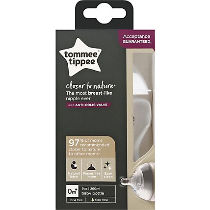 Tommee Tippeee Closer To Nature Feeding Bottle 9oz - EA - Image 2