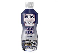 Bud's Ultra Pasteurized Eggnog Plastic Bottle - 1 Quart