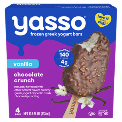 Yasso Bar Frz Vanilla Choc 4pk - 4-2.65 FZ - Image 3