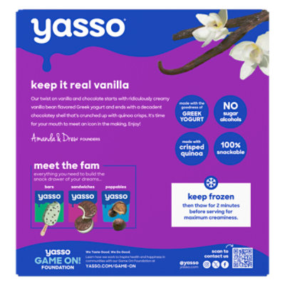 Yasso Bar Frz Vanilla Choc 4pk - 4-2.65 FZ - Image 6