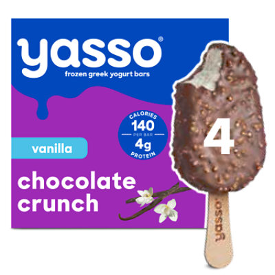 Yasso Bar Frz Vanilla Choc 4pk - 4-2.65 FZ - Image 2