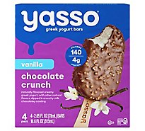 Yasso Bar Frz Vanilla Choc 4pk - 4-2.65 FZ