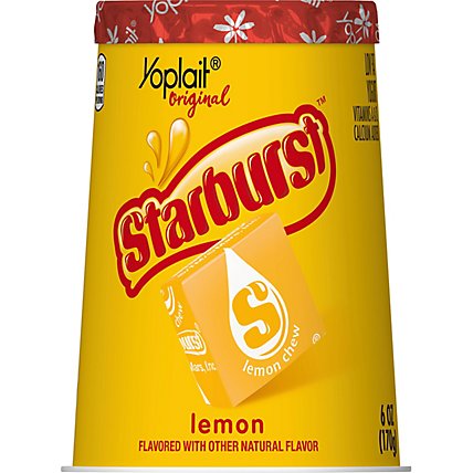 Yoplait Original Low Fat Lemon Starburst Yogurt - 6 OZ - Image 2