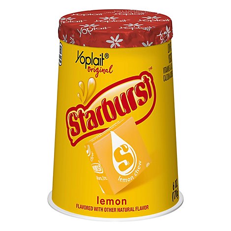 Yoplait Original Low Fat Lemon Starburst Yogurt - 6 OZ