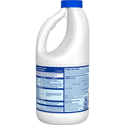 Clorox Regular Concentrated Formula Disinfecting Bleach Bottle - 43 Oz - Image 1