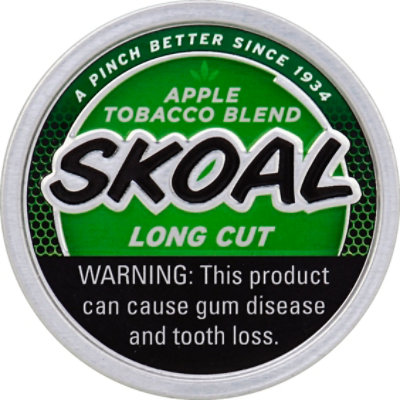 Skoal Long Cut Apple Blend Chewing Tobacco - 1.2 OZ - Image 2