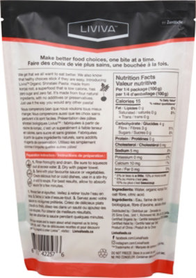 Liviva Pasta Shirataki Pnne Oat - 14 OZ - Image 6