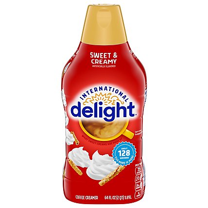 International Delight Sweet & Creamy Coffee Creamer - 64 Fl. Oz. - Image 1