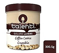 Talenti Coffee Cookie Crumble Gelato Layers - 300.5 Grams