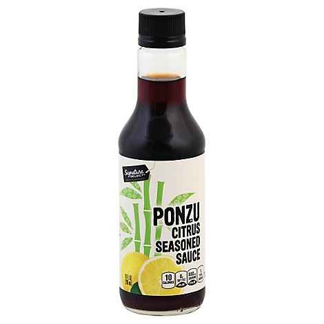 Signature Select Sauce Ponzu Citrus Seasoned - 10 FZ
