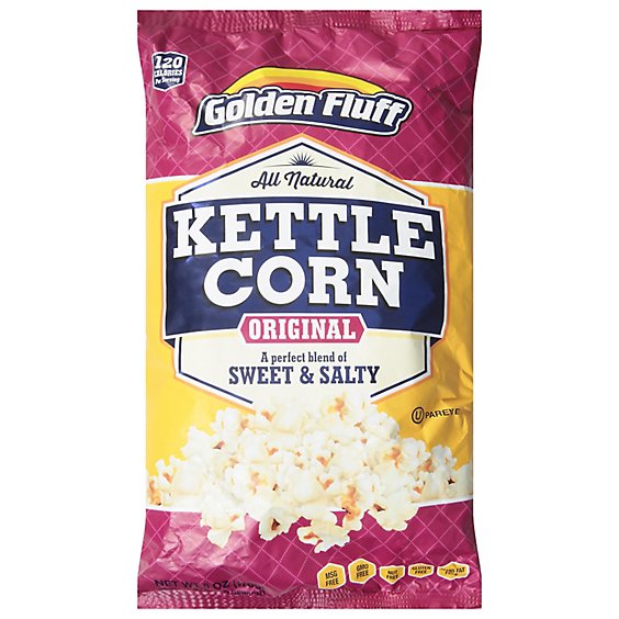 Golden Fluff Ready To Eat Kettle Corn - 6 OZ