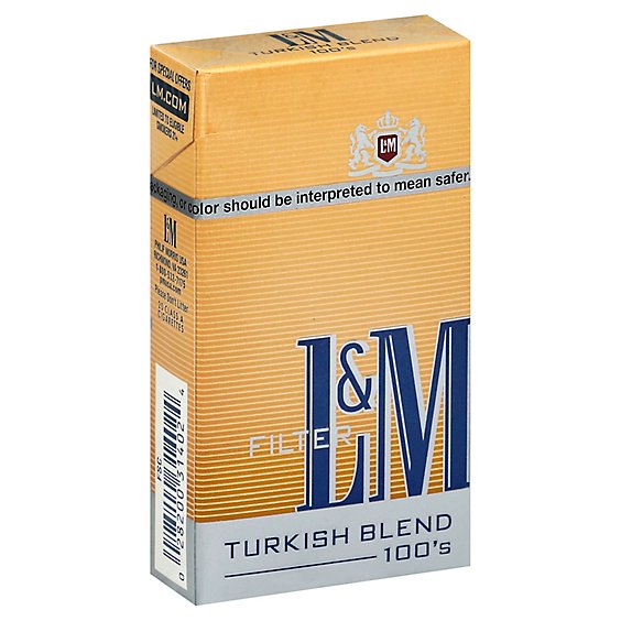 L&m Turkish Blend 100 Box - CTN
