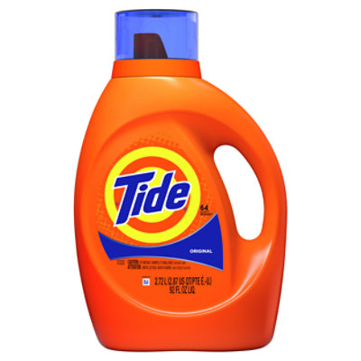 Tide Laundry Detergent Liquid Original 64 Loads - 92 Fl. Oz.