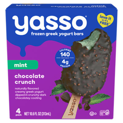 Yasso Mint Chocolate Crunch Greek Yogurt - 4-2.65 FZ - Image 3