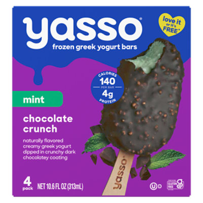 Yasso Mint Chocolate Crunch Greek Yogurt - 4-2.65 FZ - Image 2