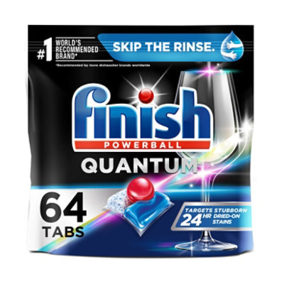 Finish Quantum Dishwasher Detergent - 64 Count
