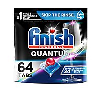 Finish Quantum Dishwasher Detergent - 64 Count