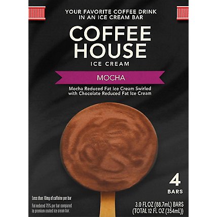 Coffee House Ice Cream Bar Mocha - 12 Fl. Oz. - Image 2