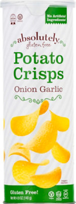 Agf Onion & Garlic Stacked Potato Chips - 5 OZ - Image 2