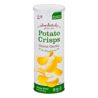 Agf Onion & Garlic Stacked Potato Chips - 5 OZ