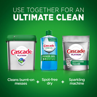 Cascade Auto Dishwashing Pouch With Liquid & Powder Regular - 3 CT - Image 7