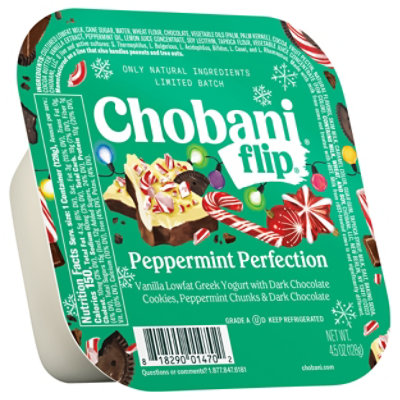 Chobani Flip Lowfat Greek Yogurt Limited Batch Peppermint Perfection - 4.5 Oz - Image 2