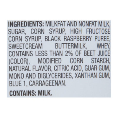 Friendly's Rich and Creamy Black Raspberry Ice Cream Tub - 1.5 Quart - Image 4