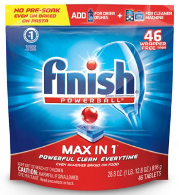 Finish Powerball Max In 1 - 46 CT