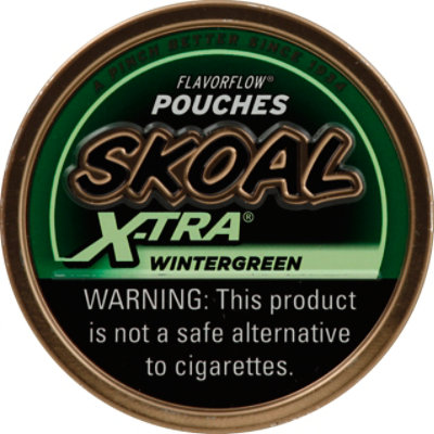 Skoal Extra Pouch Wintergreen - .82 OZ - Image 2