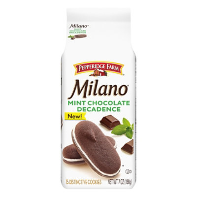 Pepperidge Farm Cookies Chocolate Mint - 7 OZ - jewelosco