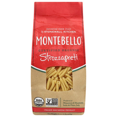 Montebello Strozzapreti Organic Pasta - 16 OZ - Image 1