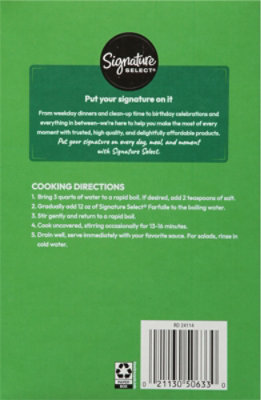 Signature SELECT Pasta Farfalle - 12 OZ - Image 5