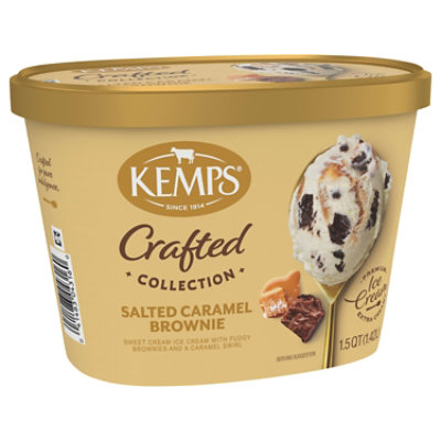 Kemps Simply Crafted Salt Caramel Brown Ice Cream - 48 Oz - Image 4