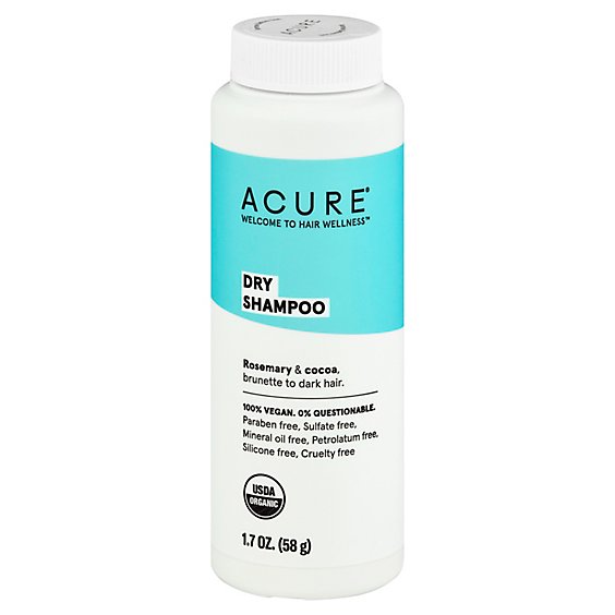 Acure Dry Shampoo Dark Hair - 1.7 OZ