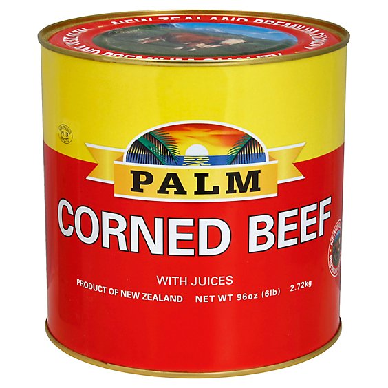 Palm Corned Beef - 96 OZ