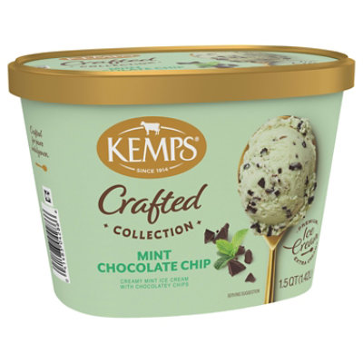 Kemps Simply Crafted Mint Chocolate Chip Ice Cream - 48 Oz - Image 4