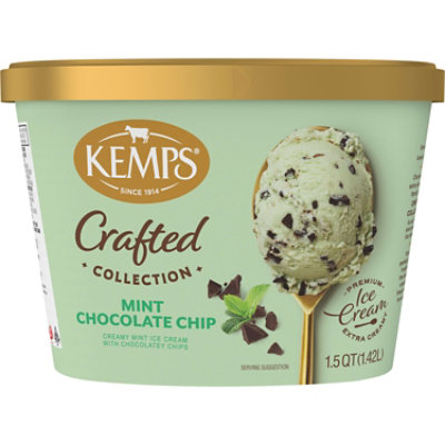 Kemps Simply Crafted Mint Chocolate Chip Ice Cream - 48 Oz - Image 3