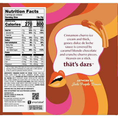 Haagen Dazs Dulce De Leche Churro Ice Cream Bars - Image 6
