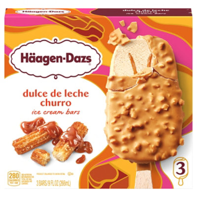 Haagen Dazs Dulce De Leche Churro Ice Cream Bars