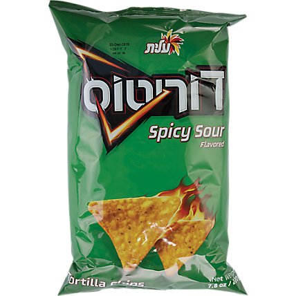 Doritos Spicy Sour Chips - 7.8OZ - Image 1