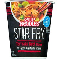Nissin Cup Noodles Stir Fry Teriyaki Beef Unit - 3 OZ - Image 1