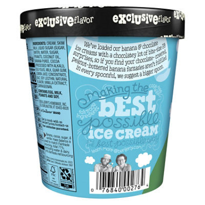 Ben & Jerry's Chocolate Peanut Butter Split Ice Cream - 16 Oz - Image 5