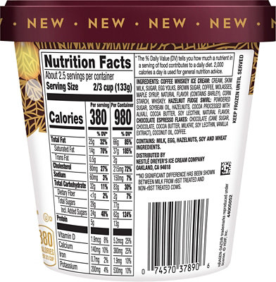 Haagen-Dazs Spirits Whiskey Hazelnut - 14 FZ - Image 2