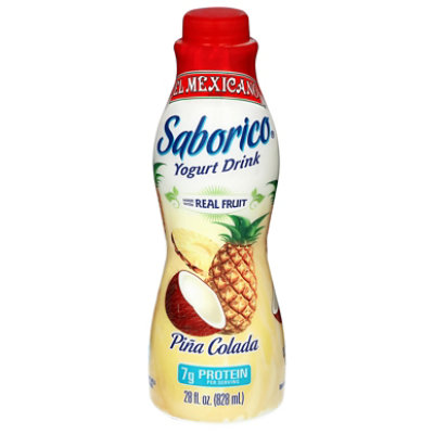 El Mexicano Saborico Yogurt Drink Pina Colada - 28 OZ - Image 2