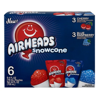 Air Heads Snow Cone 6 Pack 3 Cherry - 24 FZ - Image 3