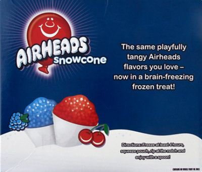 Air Heads Snow Cone 6 Pack 3 Cherry - 24 FZ - Image 6