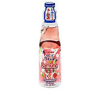 Kimura Ramune Strawberry - 6.76 OZ