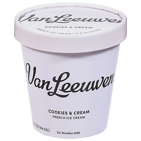 Vanleeuwen Ice Cream Cookie N Cream - 14 OZ